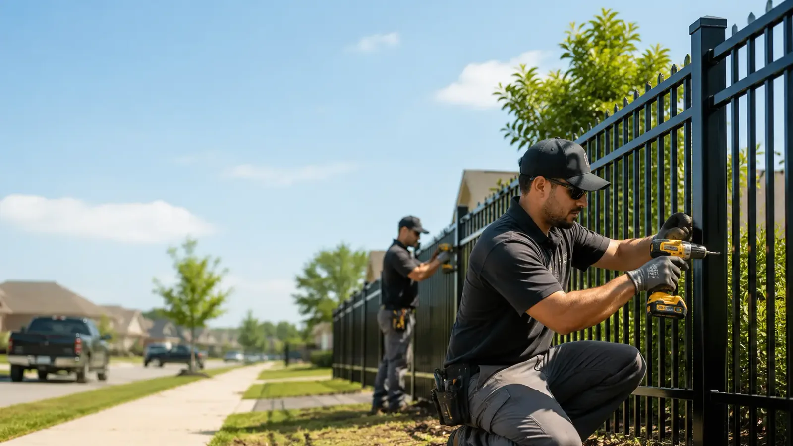 Metal Fence Installation in Madison, MO